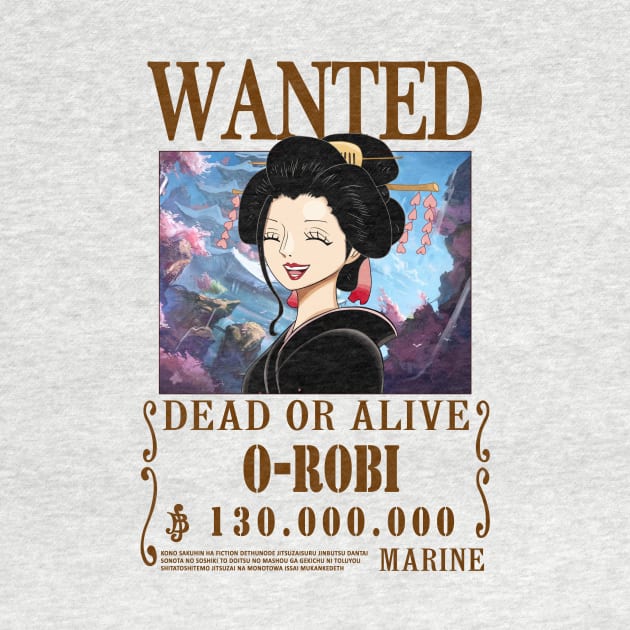 O-Robi Nico Robin Wanted by Teedream